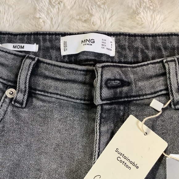 MANGO High Waist Mom Ankle Jeans - Picture 5 of 11